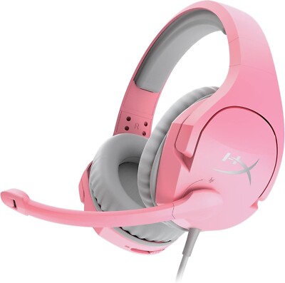 HyperX Cloud Stinger Gaming Headset PC/PS4 compatible PINK limited color