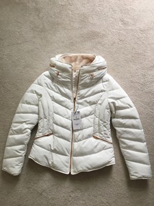 zara quilted jacket with hood