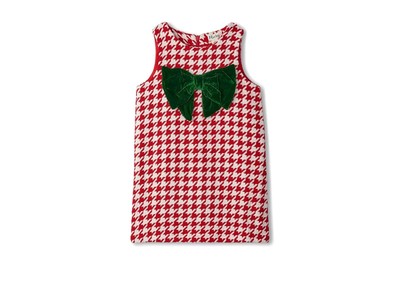Hatley Kids Big Bow Houndstooth Dress (Toddler/Little Kid/Big Kid)