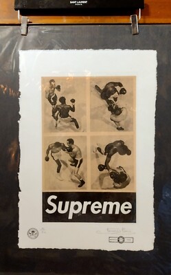 Boxing, Supreme, Limited Edition Print 22'x 15'x Hand Signed