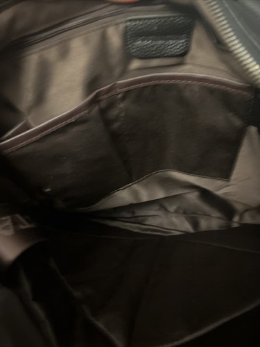 BOSTANTEN - Black Pebbled Leather / Messenger Shoulder Bag/nice Bad Small Defect - Picture 6 of 7