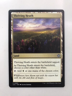 Thriving Heath MTG Magic the Gathering Card NM Near Mint Lost Caverns LCC