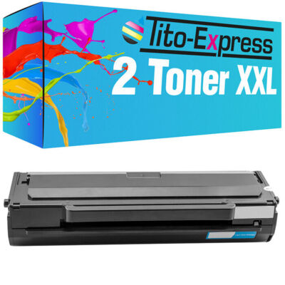 2x Laser-Toner XL ProSerie für Samsung ML1660 SCX3200 SCX3200 MLT-D1042S