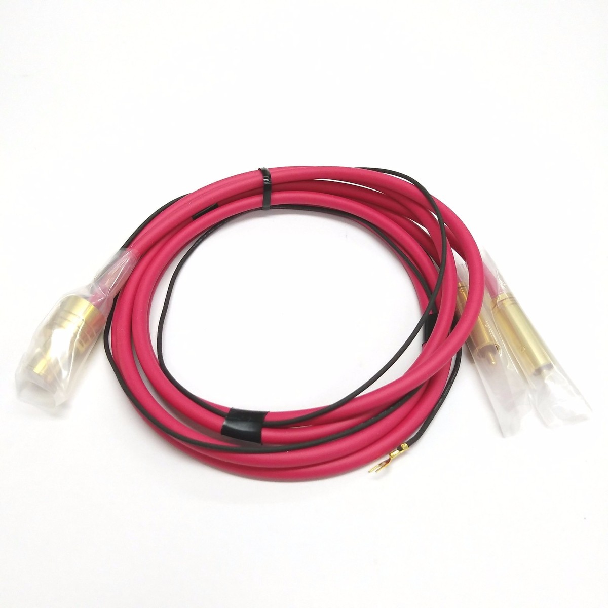 JELCO JAC-501 (Straight) Tonearm Cable 5 Din to RCA, Made in