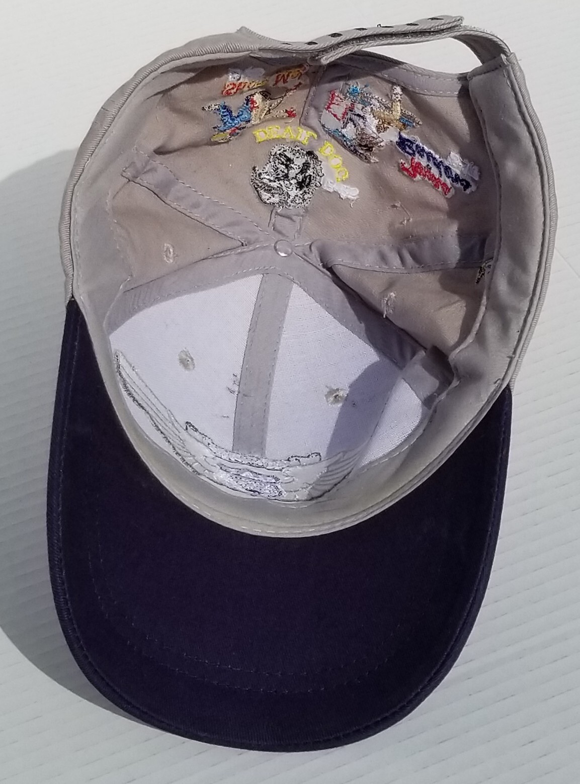 Air Force Ghost Squadron Hat Hook Loop Snapback B… - image 18