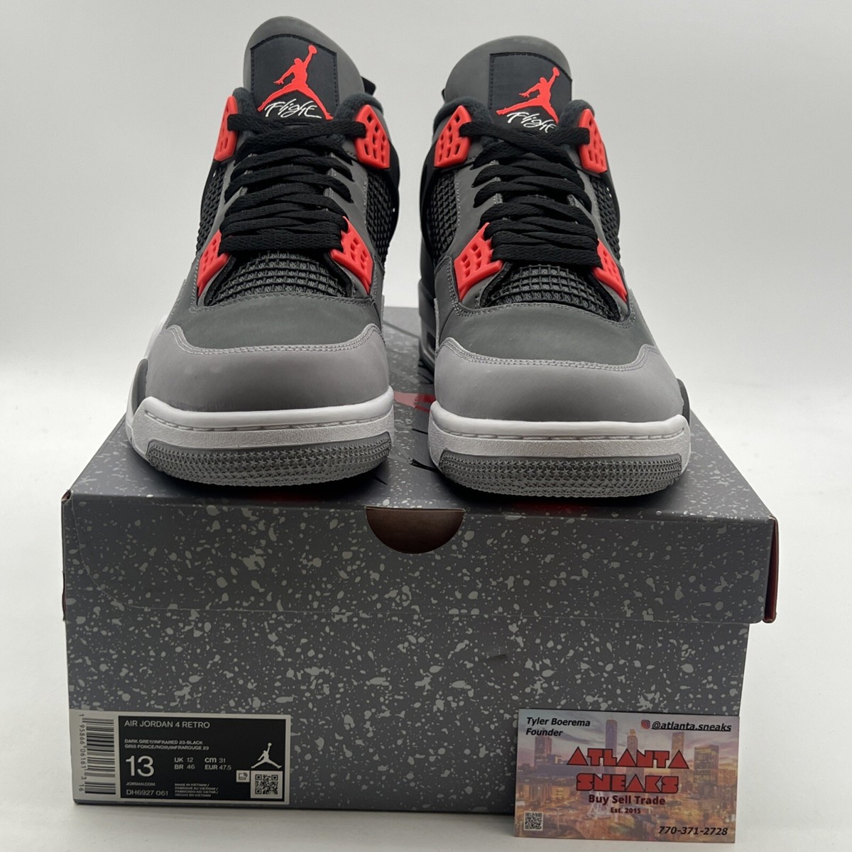Size 13 - Air Jordan 4 Retro Mid Infrared (DH6927-061