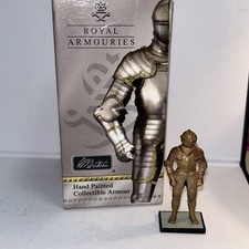 W Britain Royal Armouries Charles I Metal Toy Soldier Figure Statue 40287 Armour