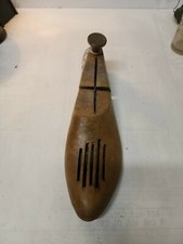 Vintage Wooden Shoe Tree Mold Stretcher Form Insert