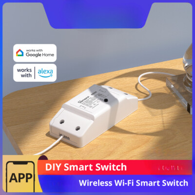 New Wi-Fi DIY Smart Switch Wireless Remote Control Smart Home Light Module Voice