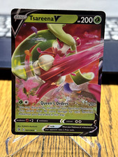 tsareena v pokemon card value Tsareena V 021/264 Swsh08: Fusion Strike Holo for sale online
