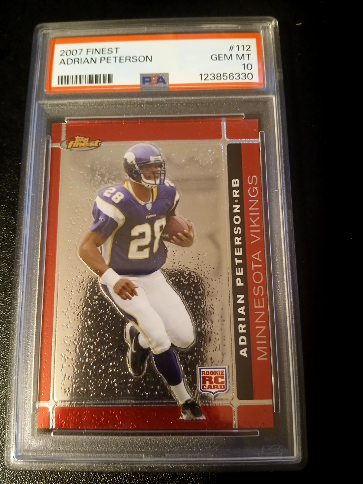 Adrian Peterson Finest #112 Base