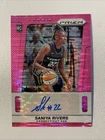 Panini 2025 Prizm WNBA Saniya Rivers Throwback Signatures RC Auto 23 /35 TB-SR