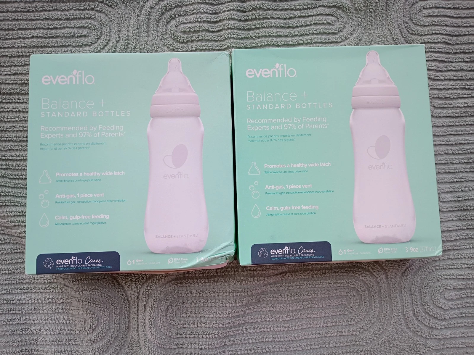 Evenflo Balance+ Standard Bottles (2x 3pk)