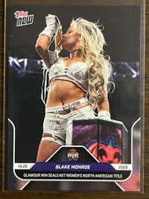 2025 Topps Now WWE #116 Blake Monroe NXT Halloween Havoc