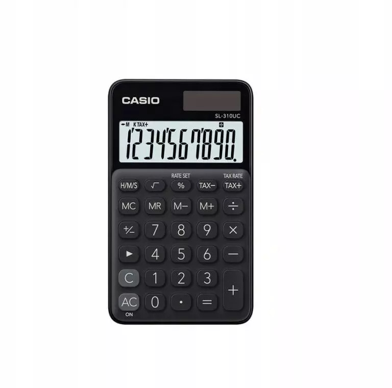 4549526612893 KALKULATOR BIUROWY CASIO SL-310UC CZARNY Casio 5890₽