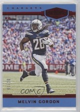 2018 Panini Plates & Patches Red 1/10 Melvin Gordon III #102 1l2