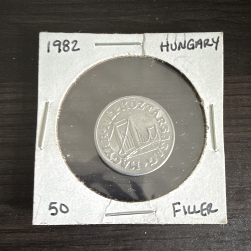 Hungary 50 Fillér Coin 1982 Uncertified Collectible Hungarian Currency