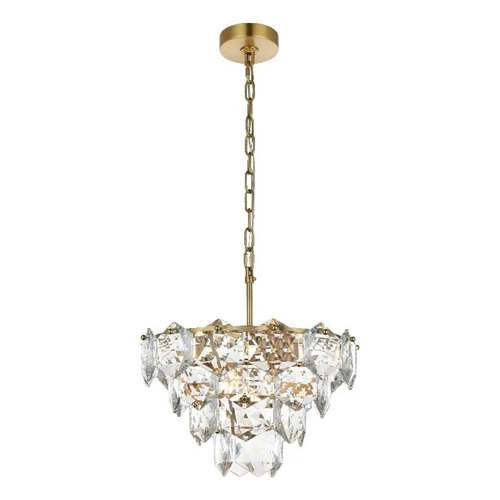 Elegant Lighting Adaline 16" Chandelier in Satin Gold - Picture 1 of 8