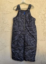 Carter's dinosaur bib snowsuit