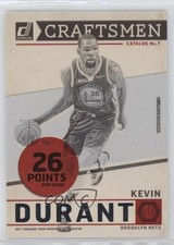 2019-20 Panini Donruss Craftsmen Kevin Durant #15 4f5