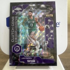 Topps 2025-26 Chrome Clutch Gene Jayson Tatum #CG-3 41/75 Celtics NBA Basketball