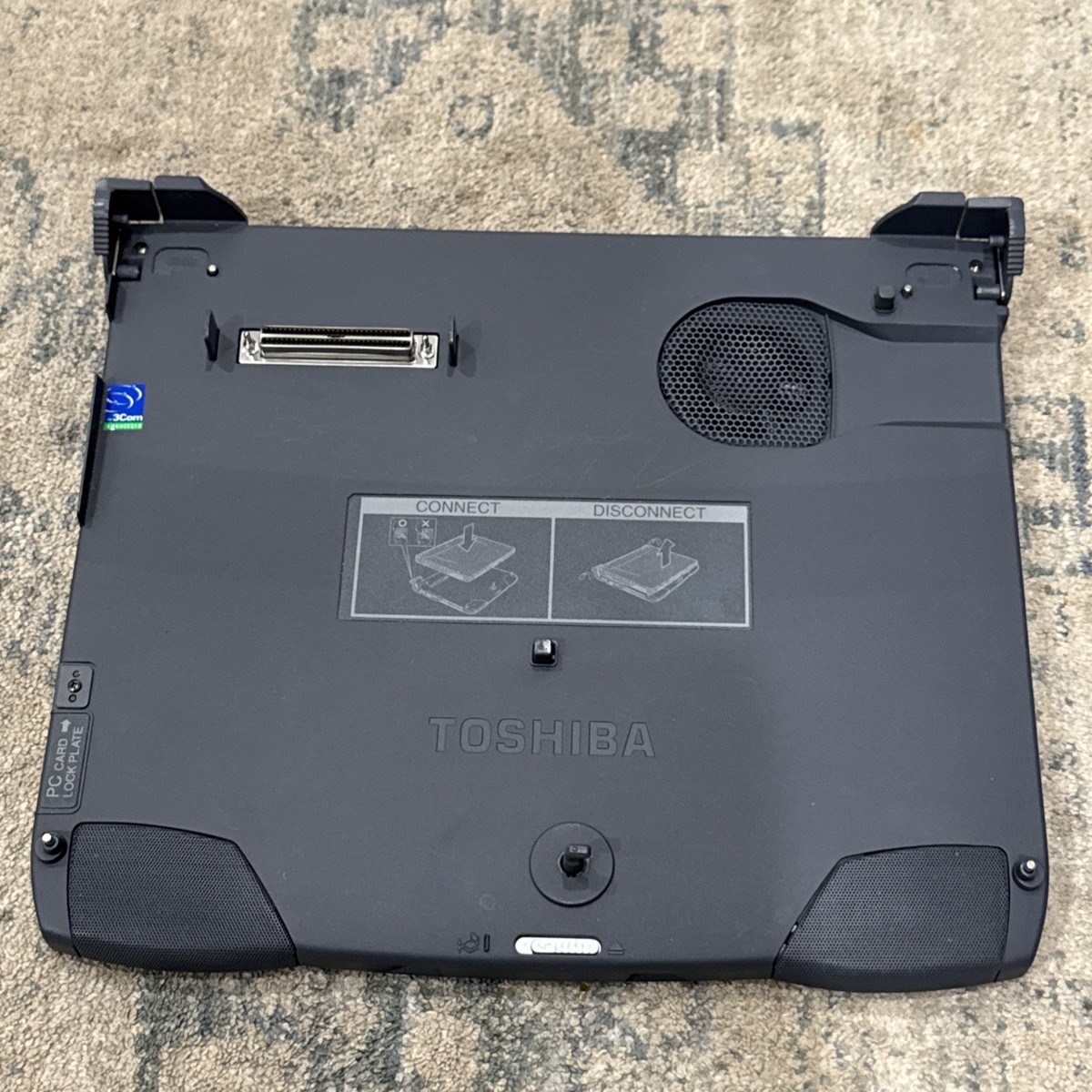 Vintage Toshiba Portege 7140ct - win 98 SE, 128gb SSD, Dock