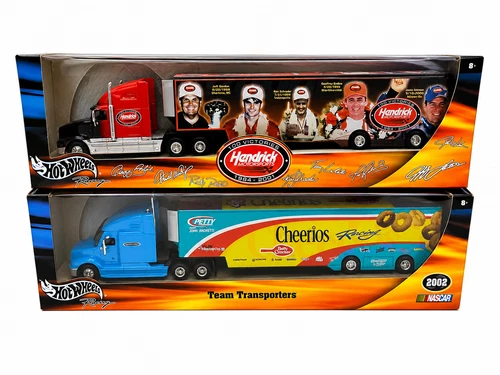 Hot Wheels Racing Team Transporters Lot Hendrick Motorsports & Cheerios NASCAR