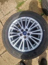 Ford Galaxy Zetec TDCI MK4 Genuine Alloy Wheel + Tyre Set 235 / 55 / R17