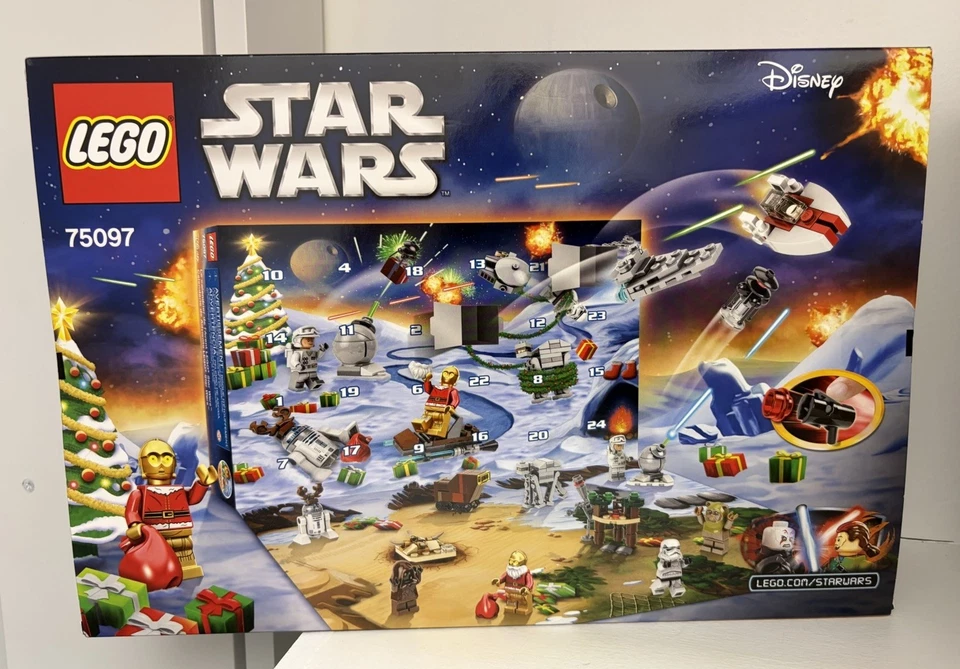 LEGO Star Wars ADVENT CALENDAR 75097 SANTA C3-PO Christmas New Retired - Image 2 of 4