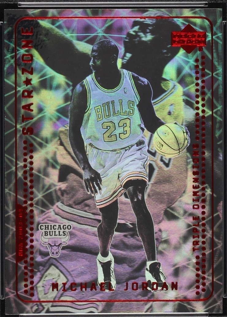 Upper Deck Triple Dimensions 2004 Michael Jordan #SZ-MJ for sale
