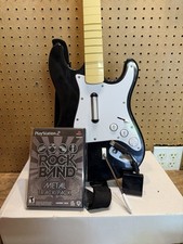 PlayStation 2/3 Rock Band Guitar W Stratocast...