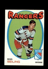 1971-72 Topps #53 Rod Seiling New York Rangers EX