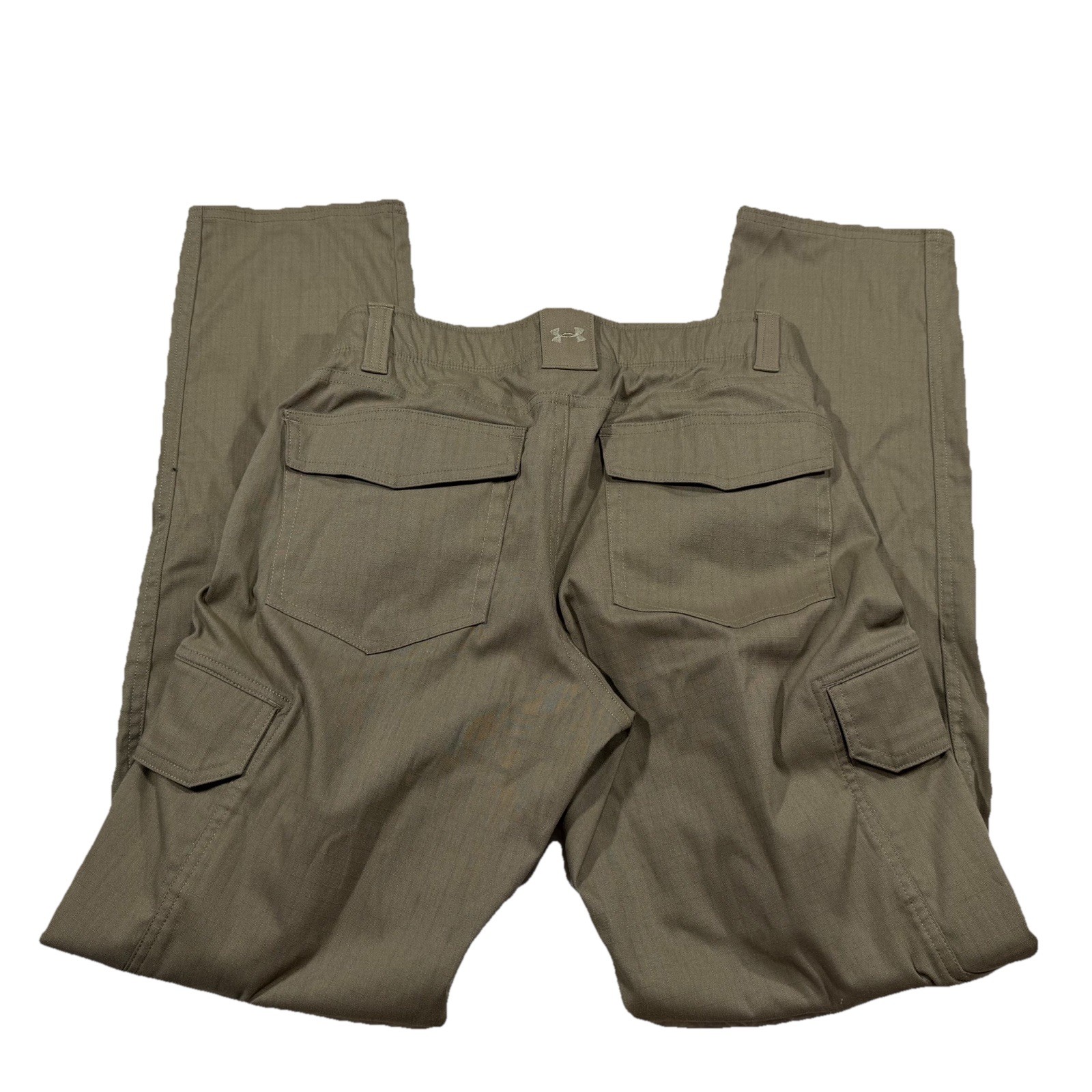 Womens Size 4 Khaki Tactical Loose Fit Ripstop Cargo J2