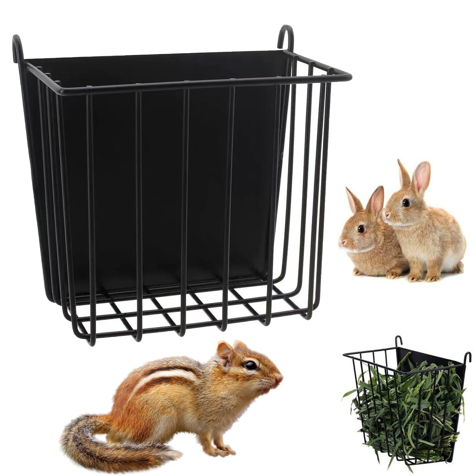 rabbit hay feeder Metal Guinea Pig Hay Feeder Hanging Hay Rack Hay Feeder Rabbit