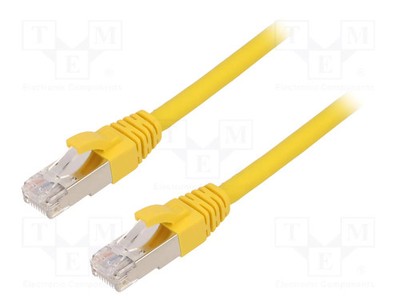 ETHERLINE Cat.6a,S/FTP RJ45-Stecker,beiderseitig Patch cord