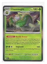 Chesnaught 7/86 Holo Rare. Chaos Rising. Pokemon Card NM