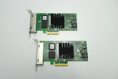 2x Dell K9CR1 I350 Quad-Port 1GBe BASE-T PCI Express 2.0 Adapter