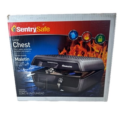 Sentry Safe 0.36 cu ft Fireproof & Waterproof Safe Lock Box Security