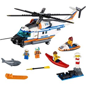 == 60166 == LEGO City  Heavy-Duty Rescue Helicopter - RETIRED SET