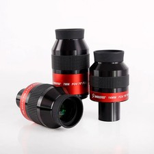 1.25''FMC Coating 70  Flat Field Flush Focus 7/14/22mm Ultra Wide Angle Eyepiece