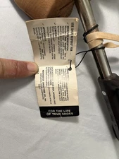 Vintage Rochester Shoe Tree Co. Travel Tree Keepers Stretchers Cedar Wood NWT