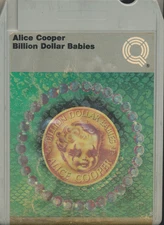 Alice Cooper Billion Dollar Babies 8-Track Tape Quadraphonic Tested/Rebuilt