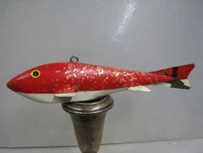 CIRCA 1940-50's HENRY MAX ICE SPEARING FISH DECOY 7 LURE FERGUS FALLS MINNESOTA