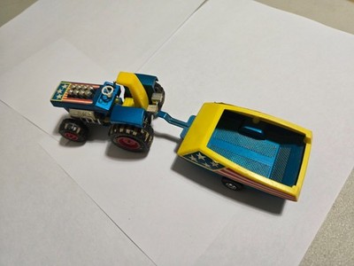 Vintage 1973 Matchbox Lesney SuperKings K3 Mod Tractor Blue WITH