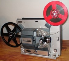 Bell  Howell 357A Super 8 Projector- "New Lamp  Converter" - Works Great 