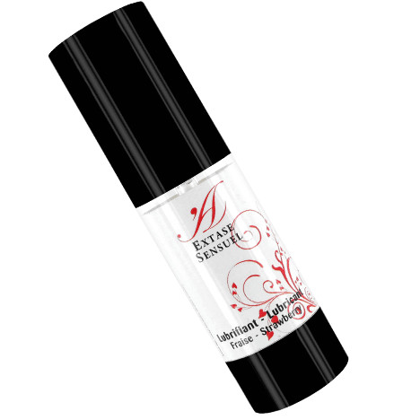 Lubrifiant fraise Extase Sensual pour pimenter la vie de couple en douceur 100 ml