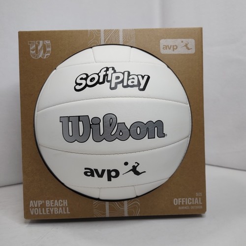 Ballon De Volley WILSON AVP Soft Play - Doux Pour Débutants Et Loisir