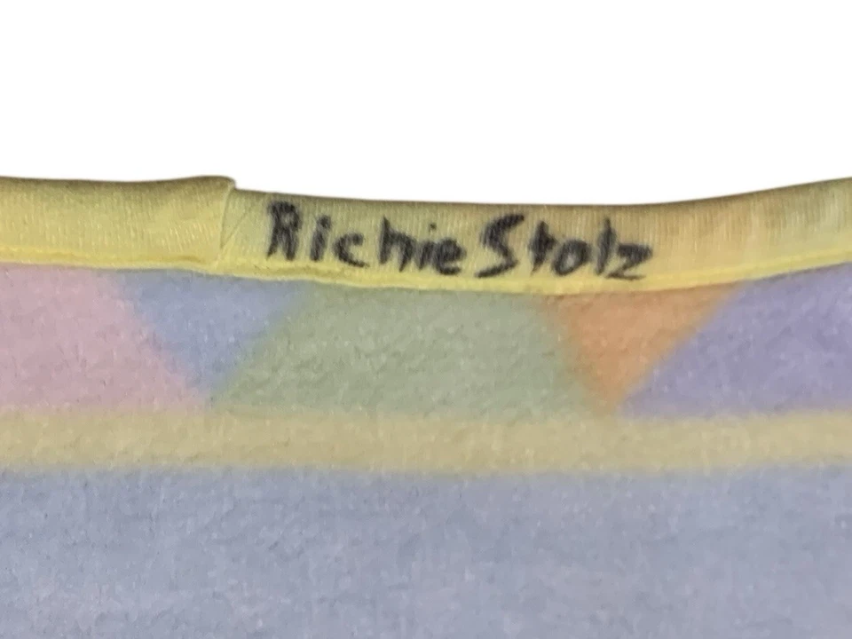 Vintage Carter's John Lennon "Real Love" Animals Plush Soft Fleece Baby Blanket - Image 4 of 4