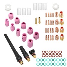 Glass Cup Gas Lens For TIG WP-17/18/26 81 TIG Welding Torch Kit Alumina Nozzle