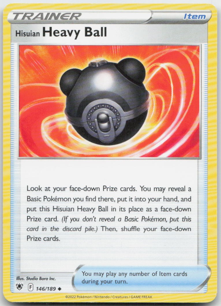 Hisuian Heavy Ball 146/189 Astral Radiance Pokemon
